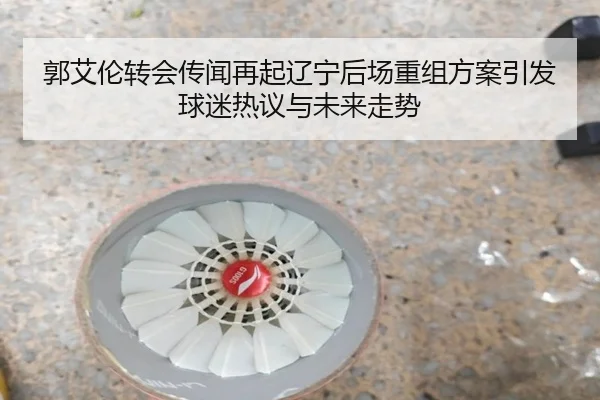 郭艾伦转会传闻再起辽宁后场重组方案引发球迷热议与未来走势